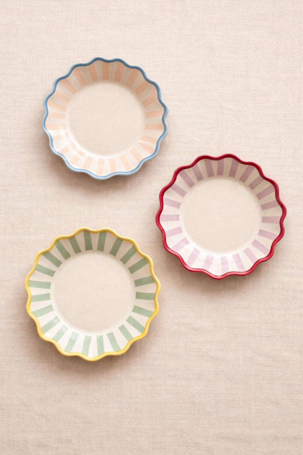 Alma Collection Ceramic Dinnerware Set of 3 – Premium Bundle | Table Bella