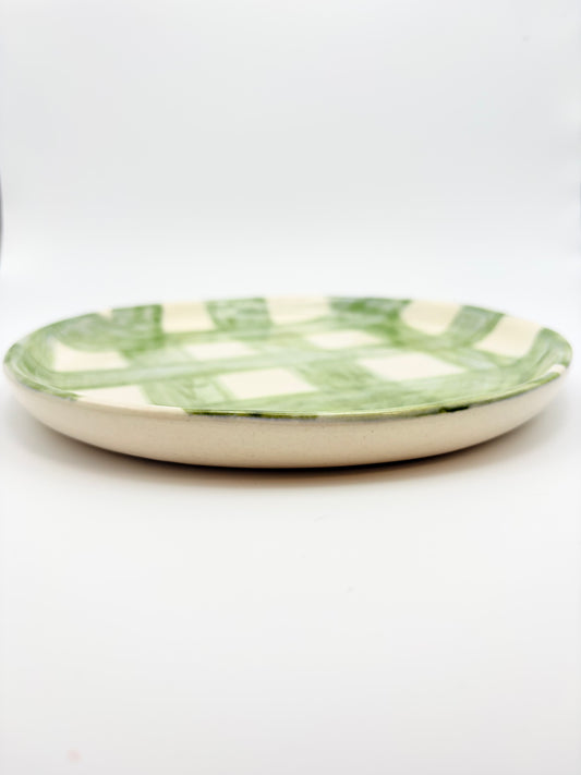 Farmhouse Check Plate - Green