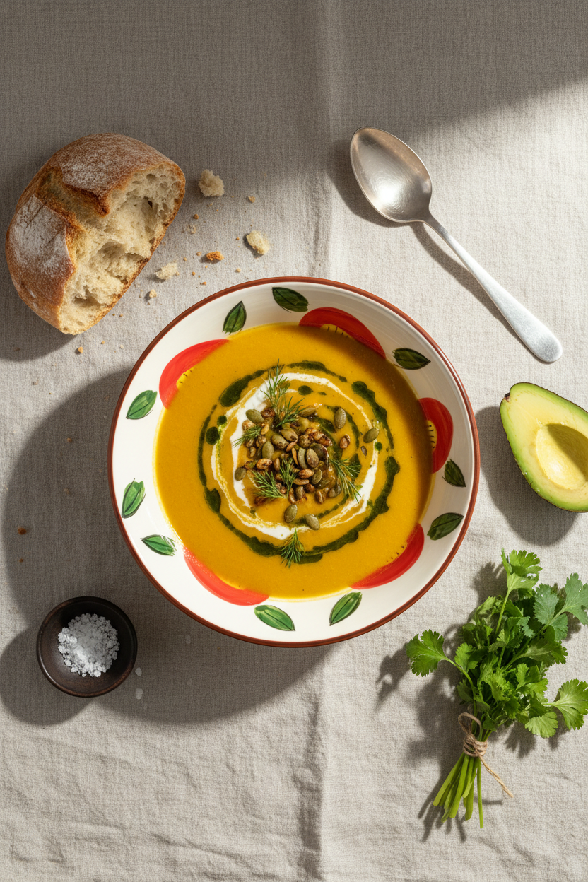 Red Camellia Bowl Set Of 4| Hand-Painted Korean-Inspired Ceramic Bowl